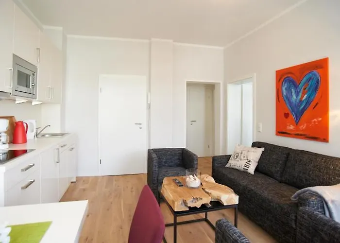 Apartment Eisberg 3 mit schöner Balkonterrasse Norderney